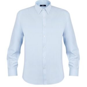Camisa oxford light manga larga hombre