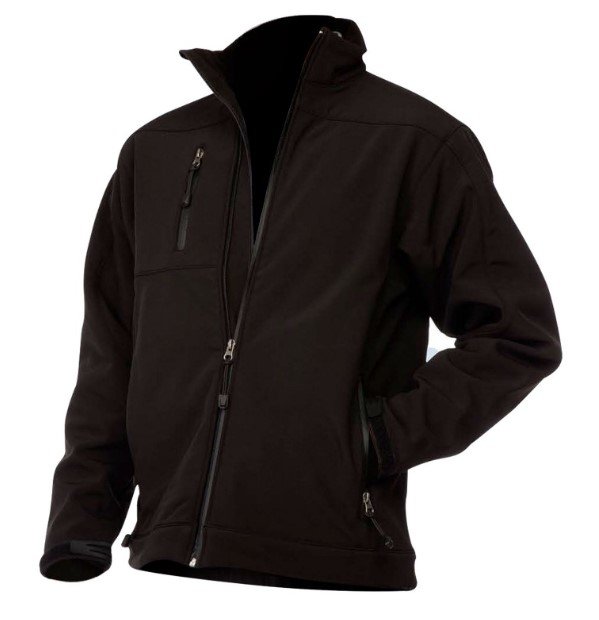 Chaqueta softshell premium manga larga hombre
