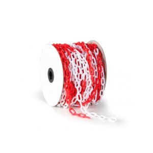 Cadena Plástica Delimitadora Rojo y Blanco